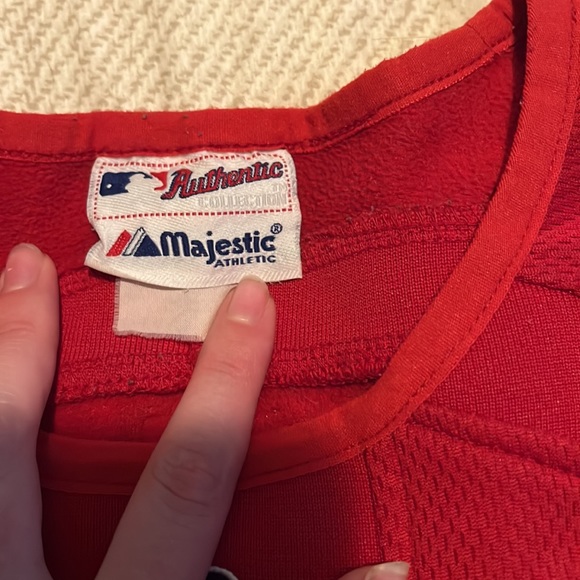 Boston Red Sox warm up pullover - Picture 3 of 4